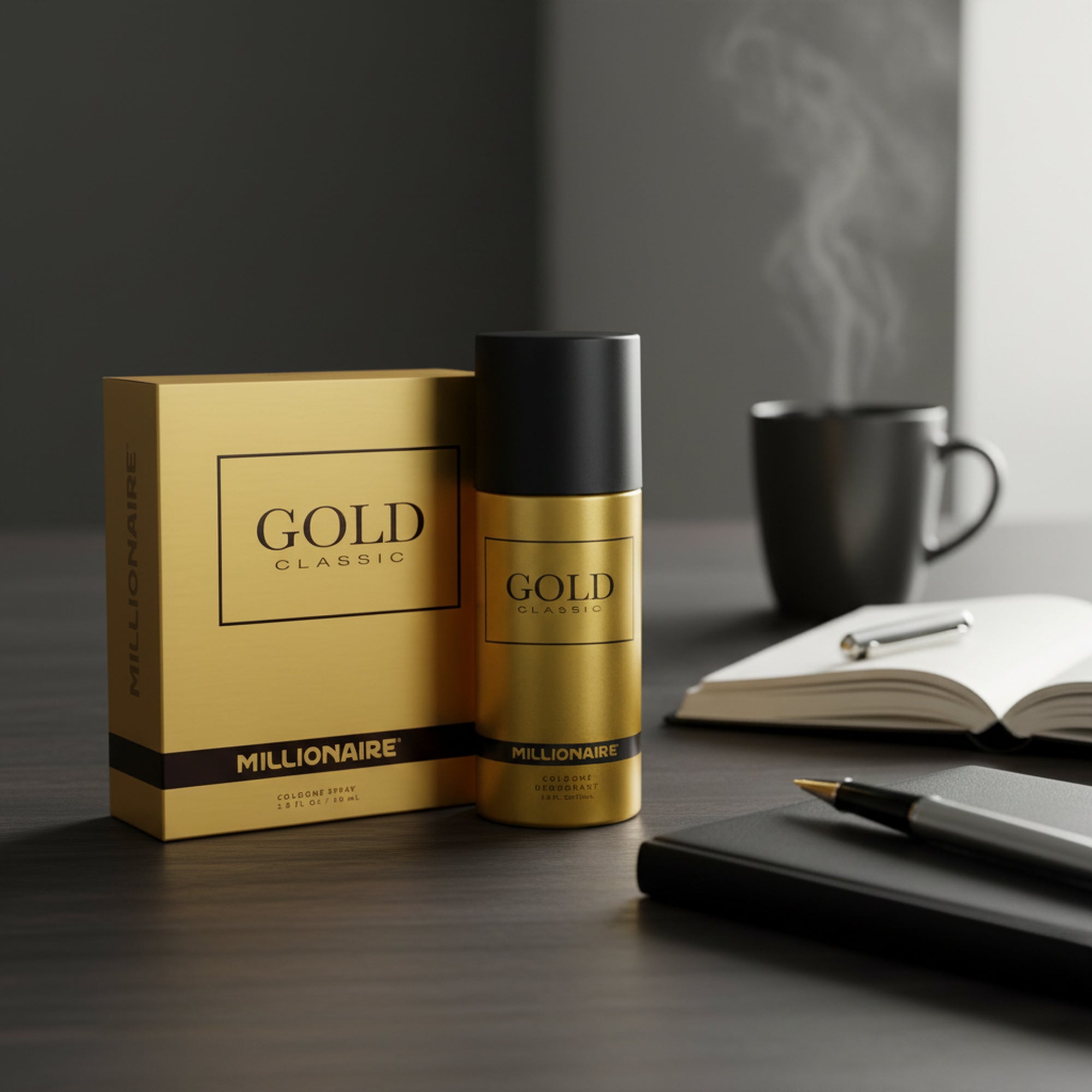 Pack Perfume Millionaire Gold Classic 60ml+Desodorante 150ml