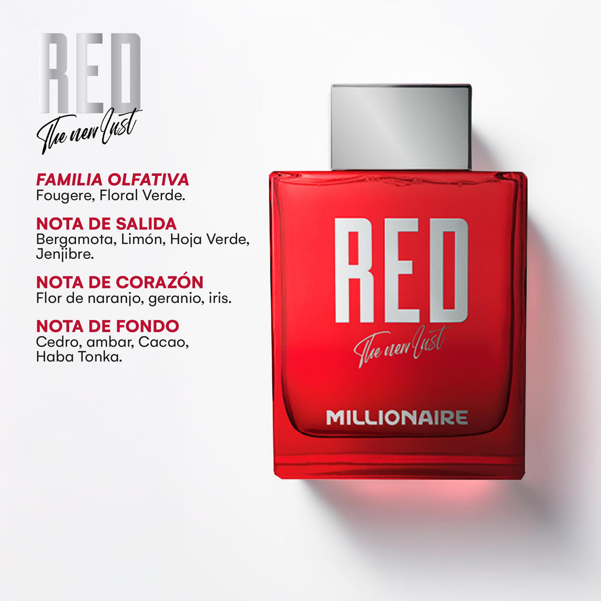 Red New Lust Eau De Parfum 200ml